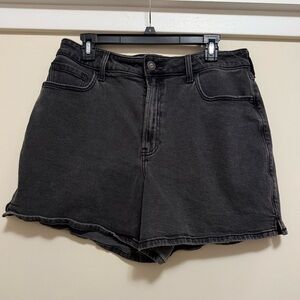 Hollister ultra high rise 90s short - 12 - black